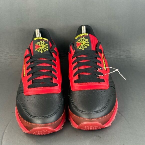 Reebok CL LEATHER WRAP Athletic Trainer sneaker Shoes men’s size 9 New - Picture 2 of 8